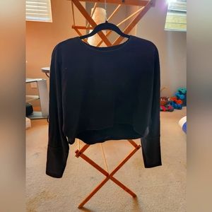 Lululemon cropped sweatshirt
